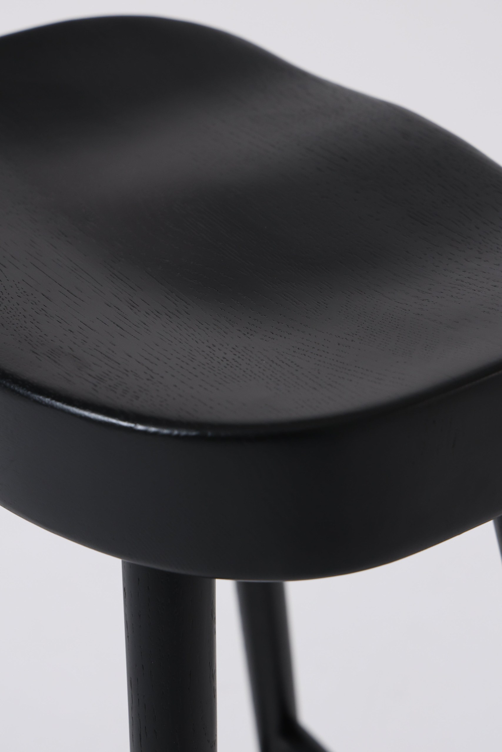 Owen Black Counter Stool - Image 2