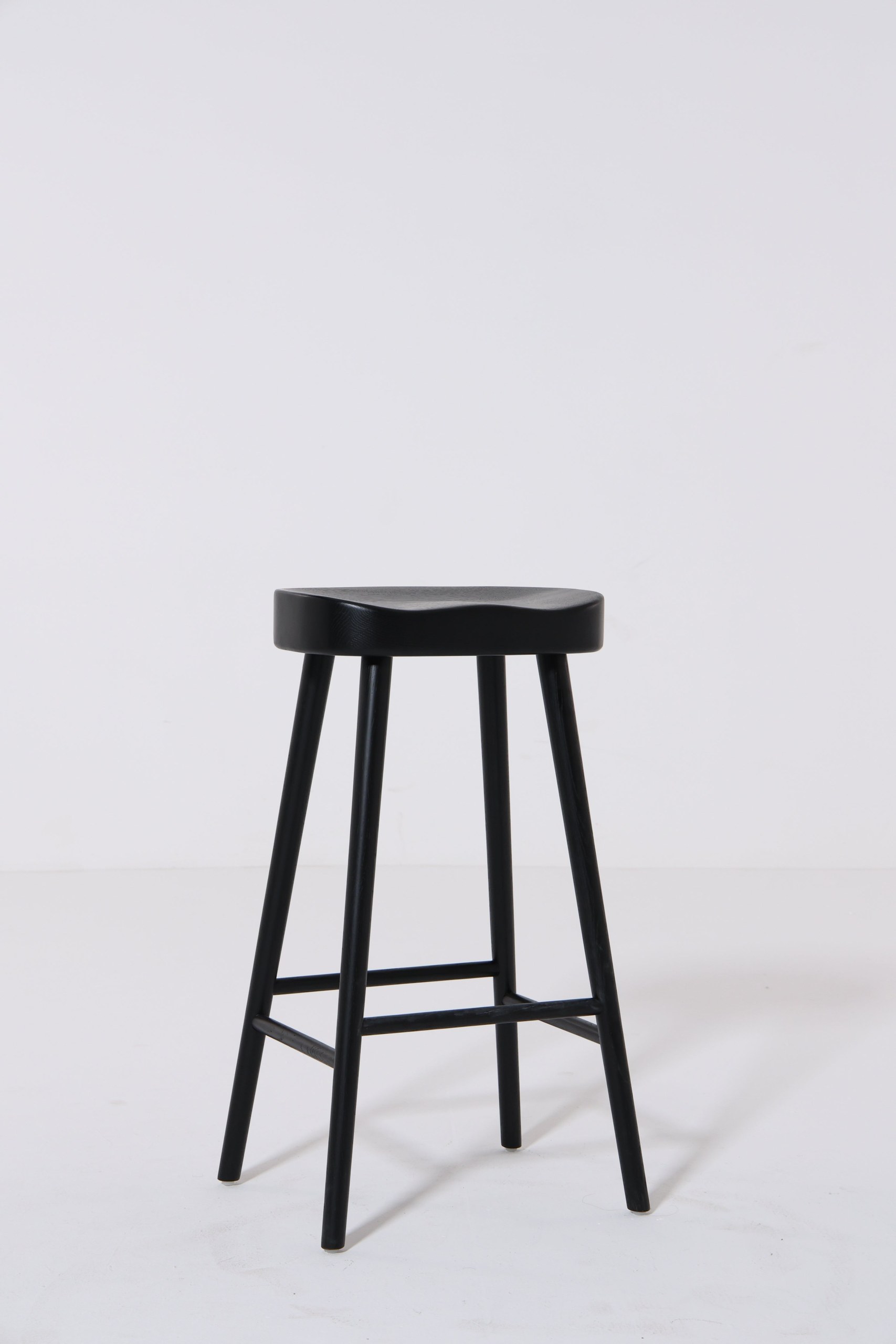 Owen Black Counter Stool - Image 3