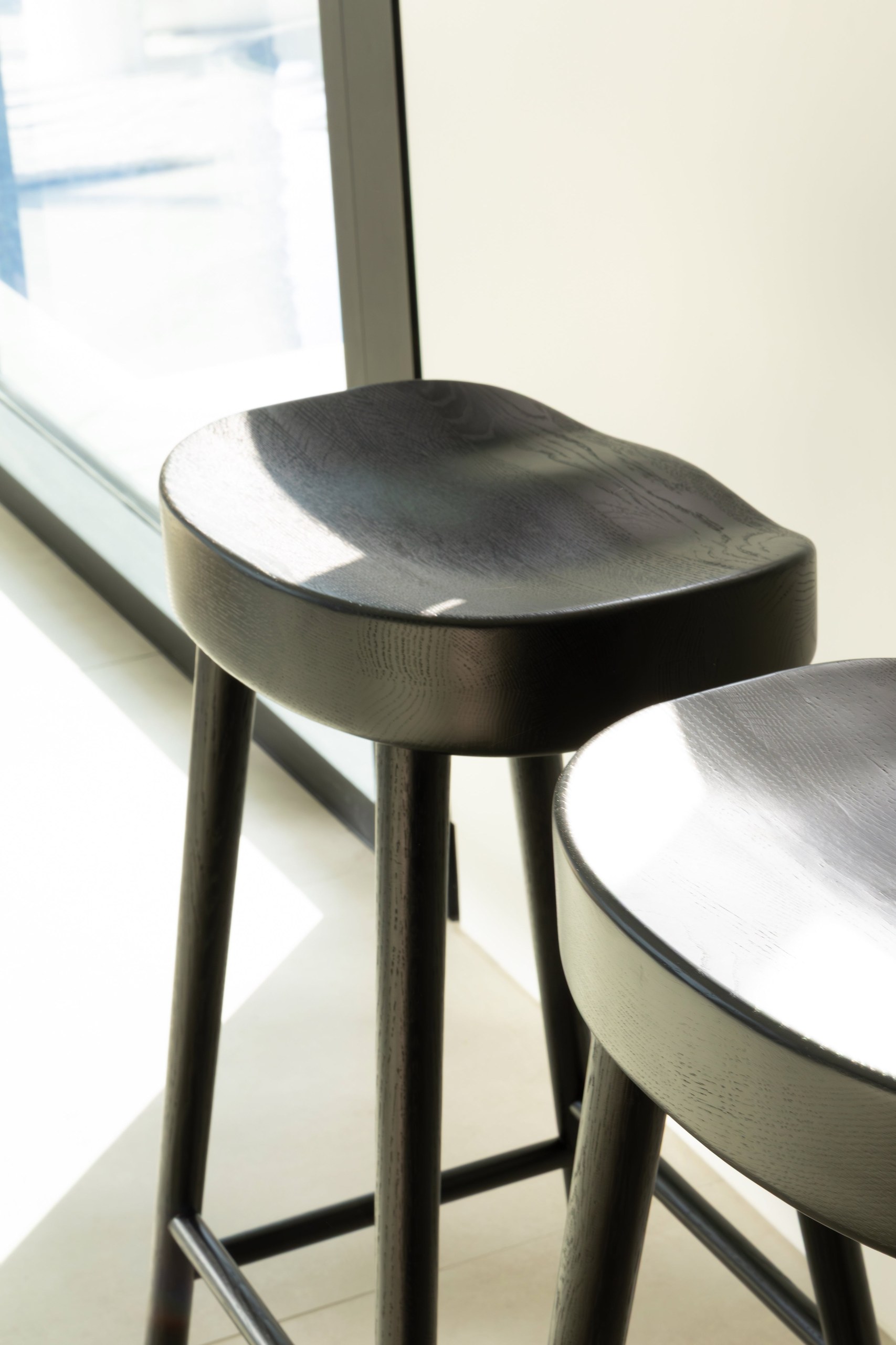 Owen Black Counter Stool - Image 4