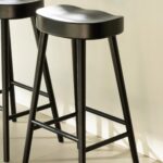 Owen Black Counter Stool