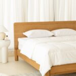 Yolanda Japanese Joinery Lightwood Bed