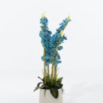 Artificial Blue Orchids (85CM)