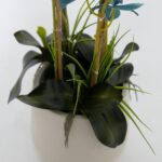 Artificial Blue Orchids (85CM)