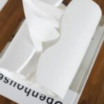 Alvara White Curve Tissue Holder