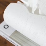 Alvara White Curve Tissue Holder