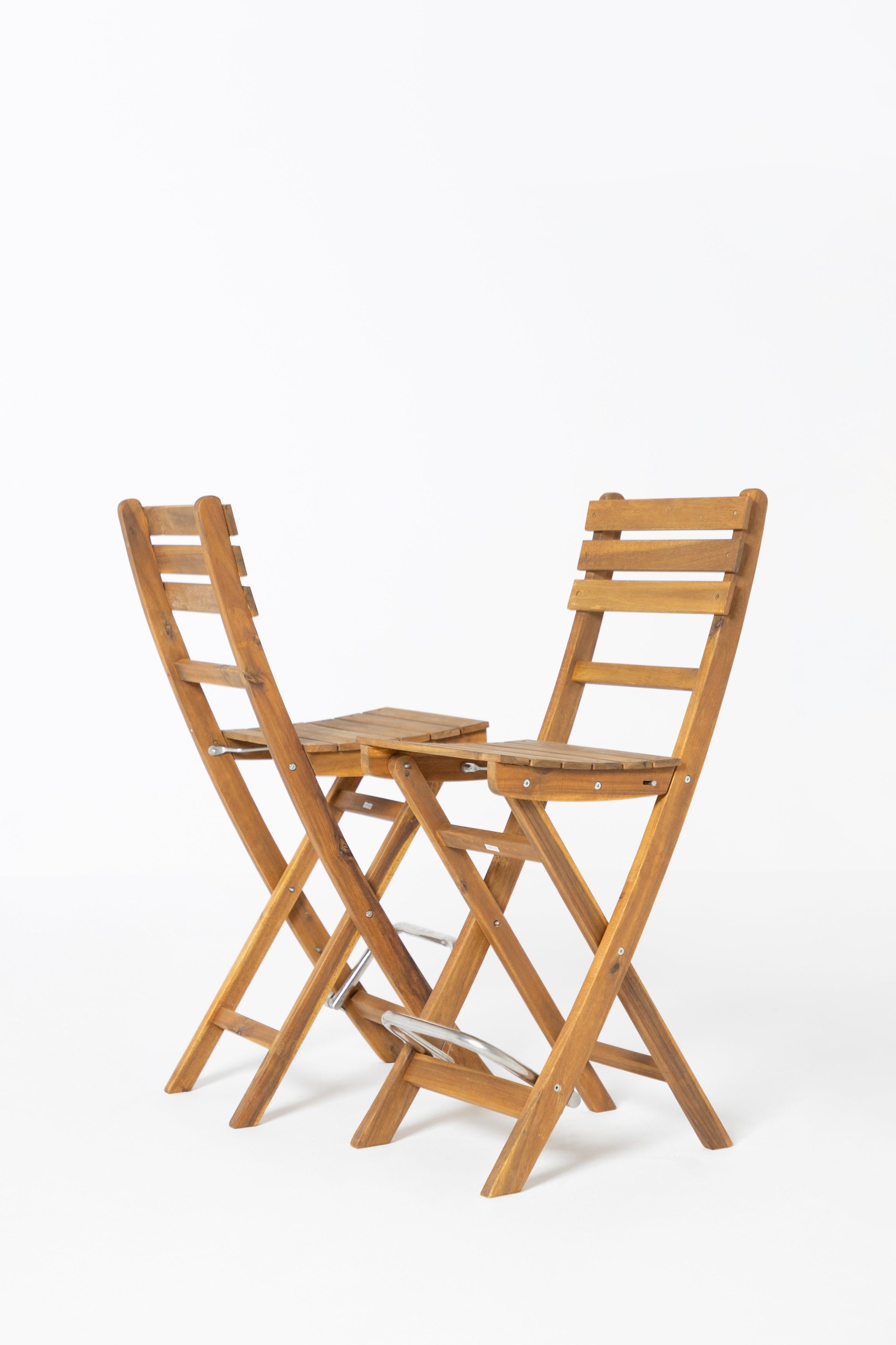 Ravo Golden Teak Bar Chair (Pack of 2) - Image 12
