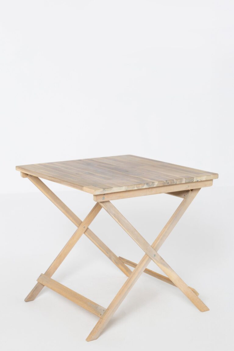 Brenta Bleached Folding Table