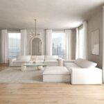 Orvella Off White 3 Seater Sofa