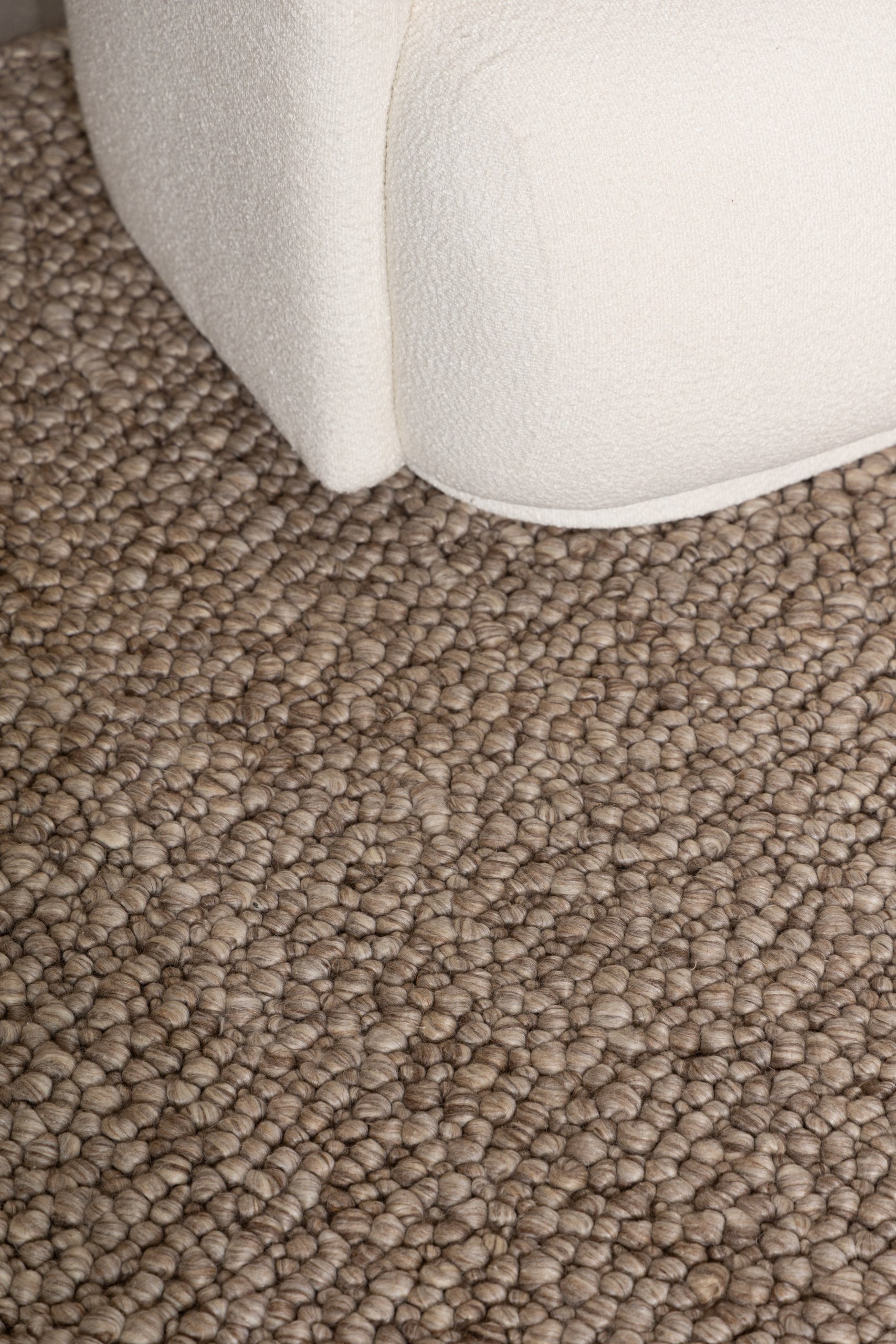Velin Boucle Inspired Dark Beige Rug - Image 2