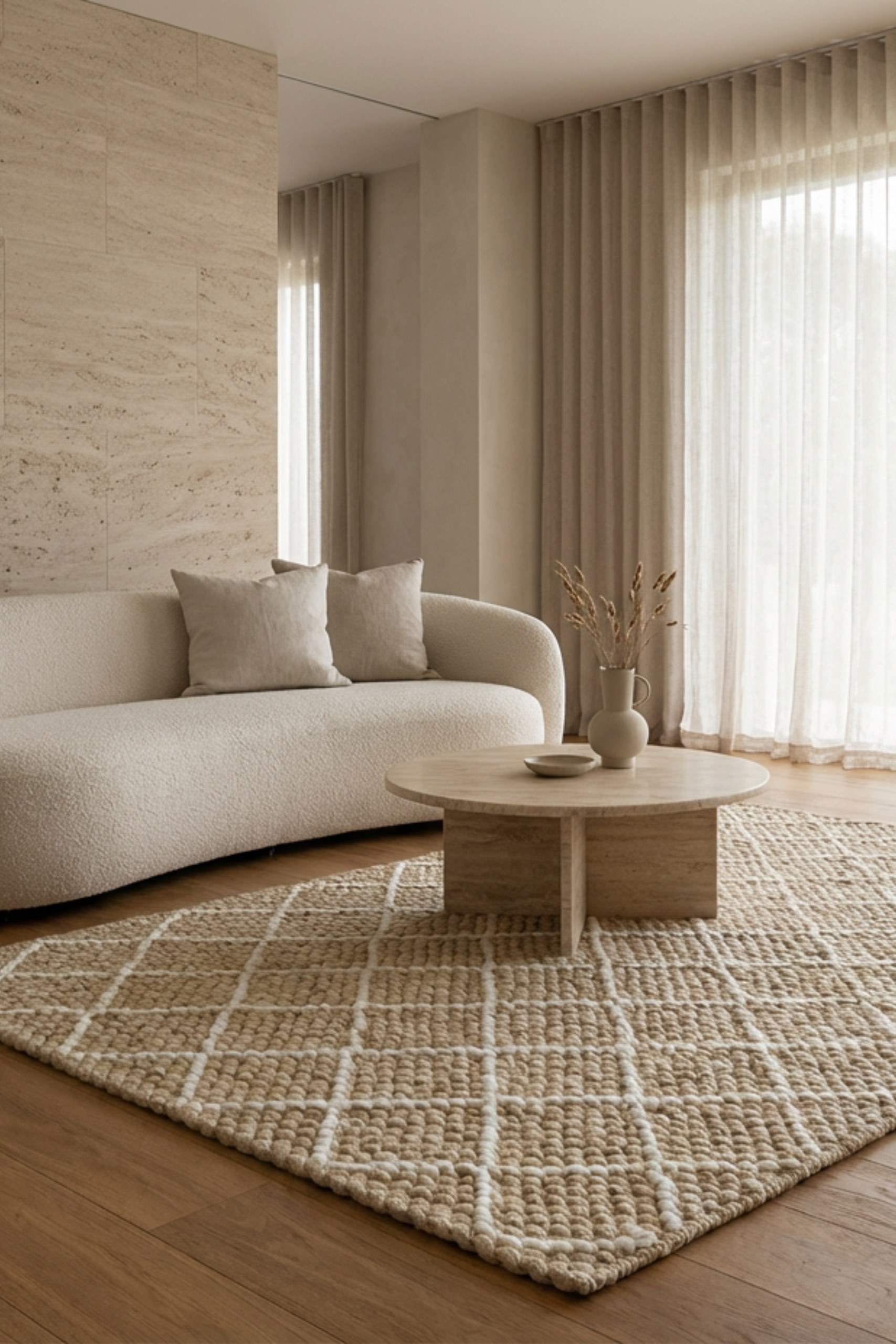 Izla Diamond Trellis Woven Rug