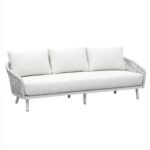 Serenza Ash White Outdoor Lounge Set