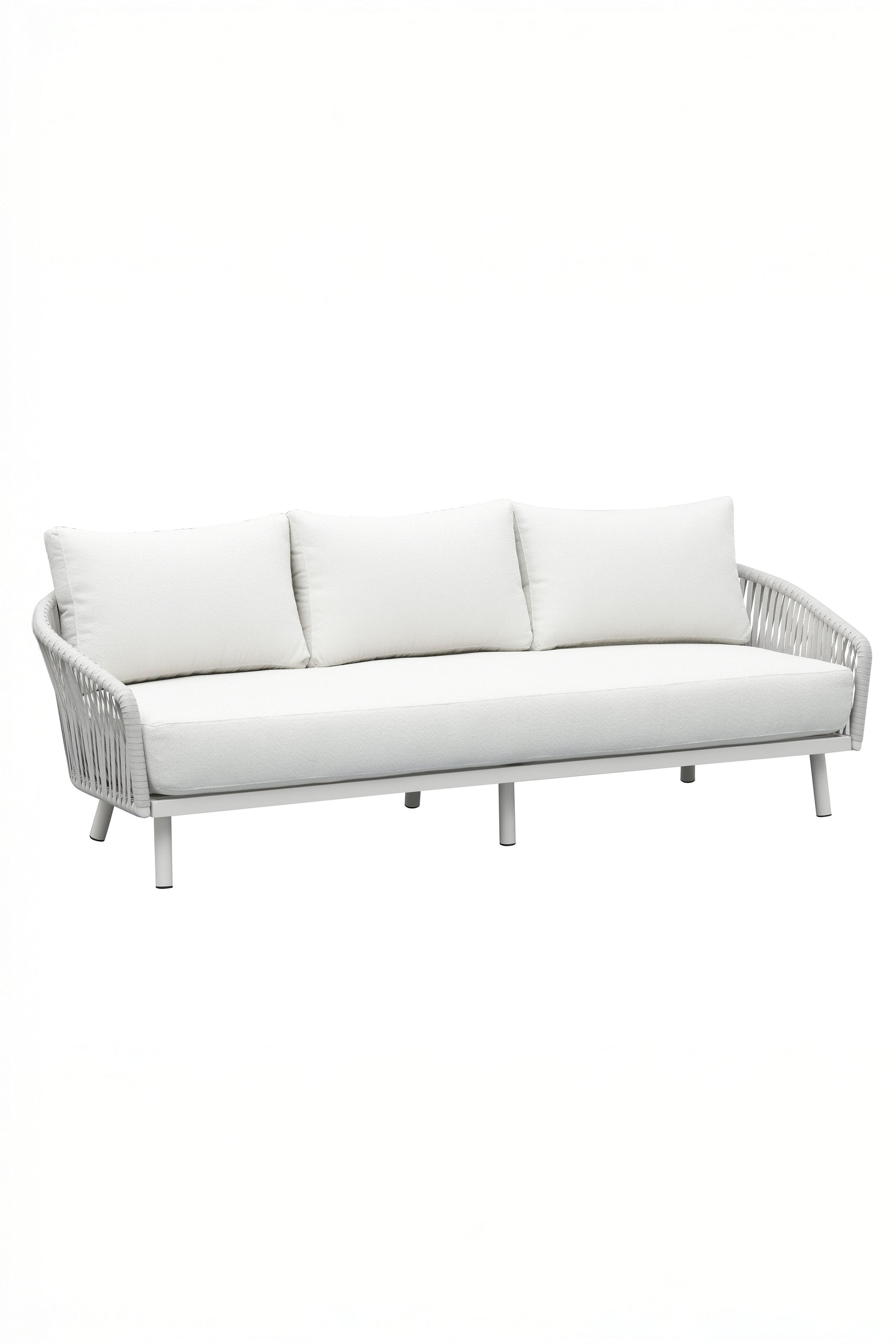 Serenza Ash White Outdoor Lounge Set - Image 6