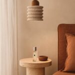 Ripple Travertine Pendant Lamp