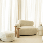 Branka Off White Sofa Chair