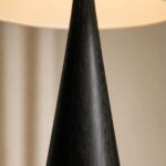 Obel Matte Black Floor Lamp