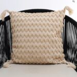 Zaria Beige Cushion With Filler