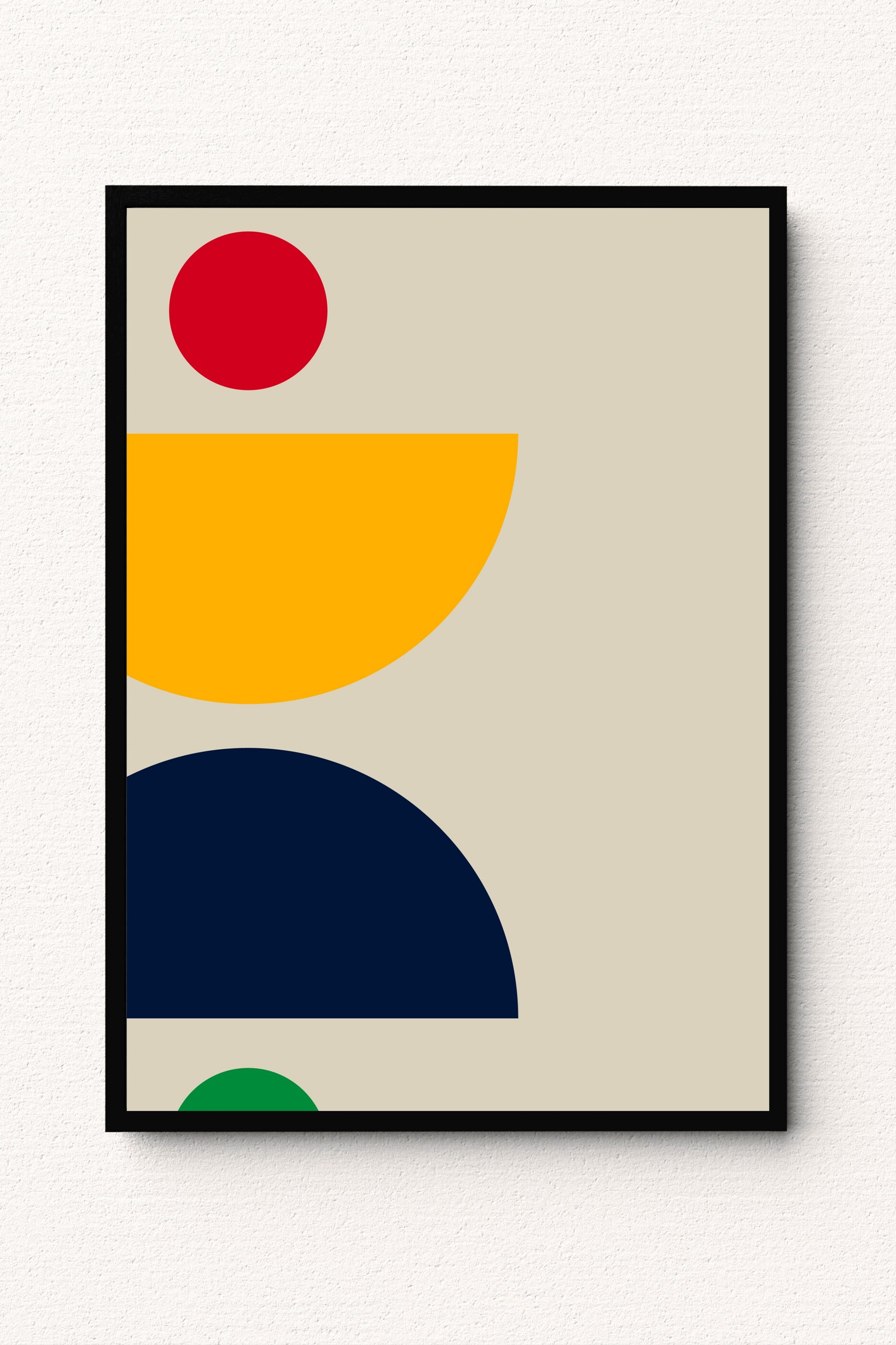 Balanced Shapes Wall Art