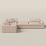Orvella Pink Orchid Modular 3 Seater Sofa with Corner Module