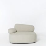 Branka Off White Sofa Chair