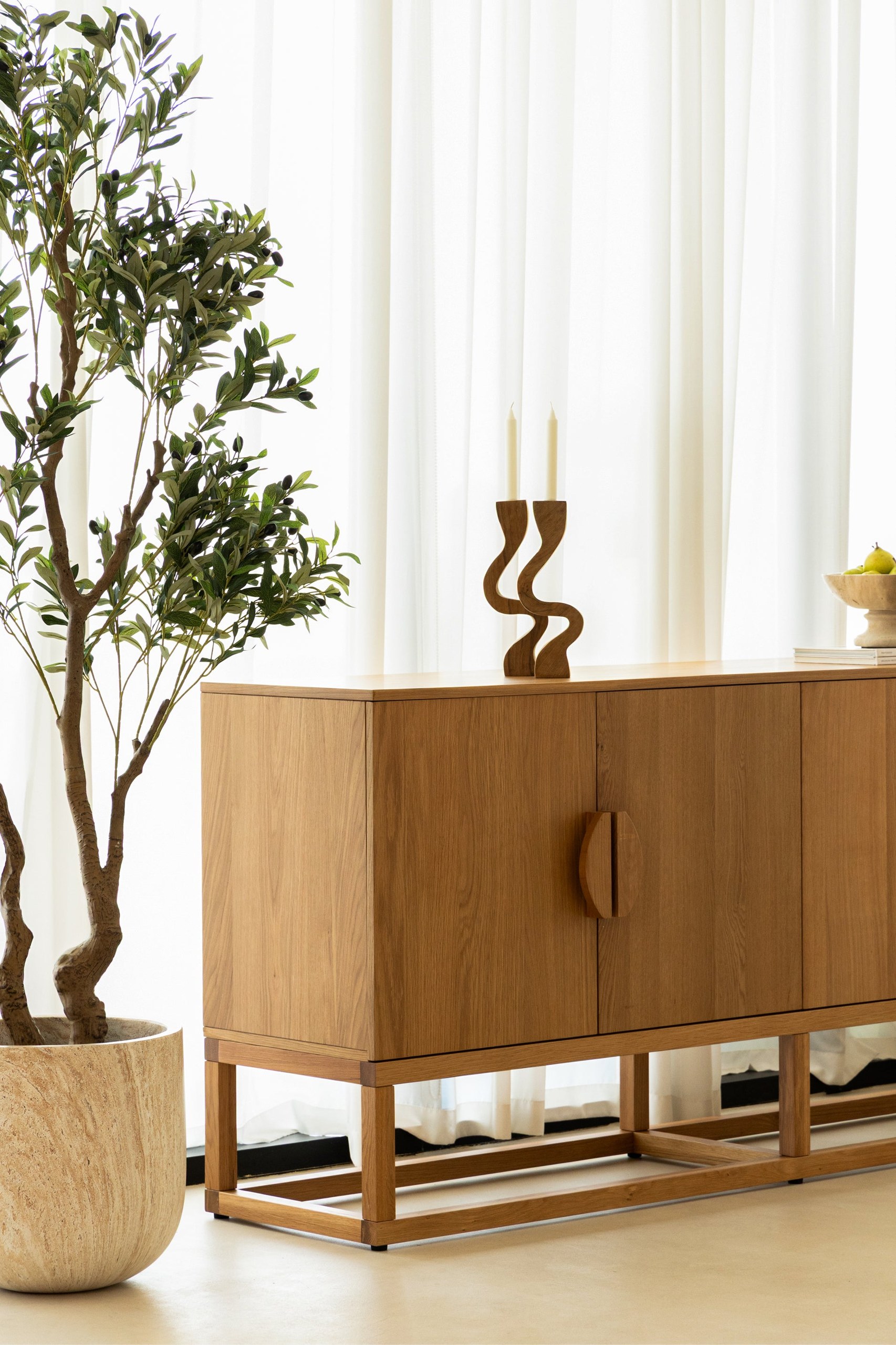 Verruca Natural Wood Sideboard - Image 11