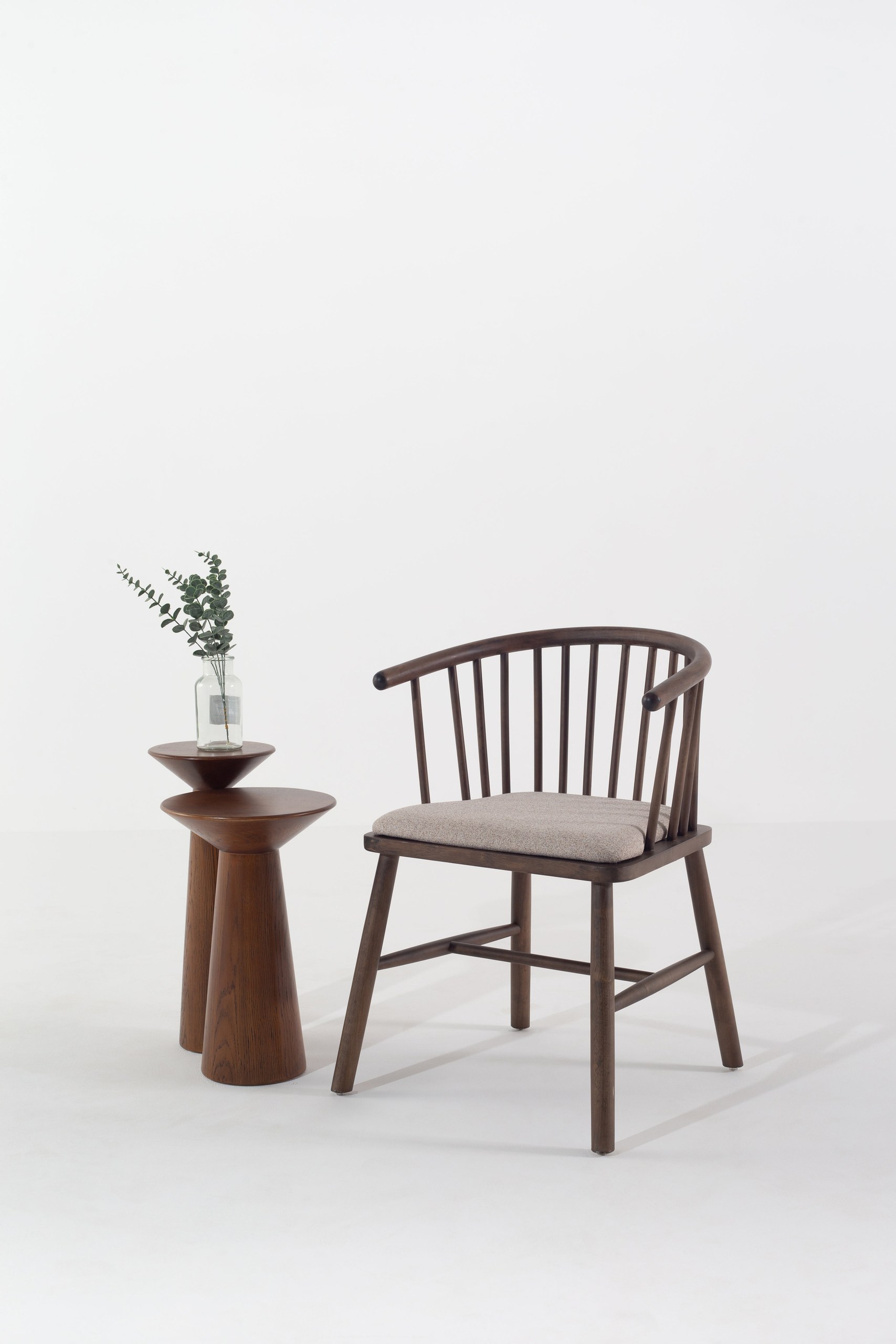 Jace Dark Wood Side Table - Image 8