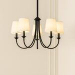 Elaris Black Ceiling Lamp