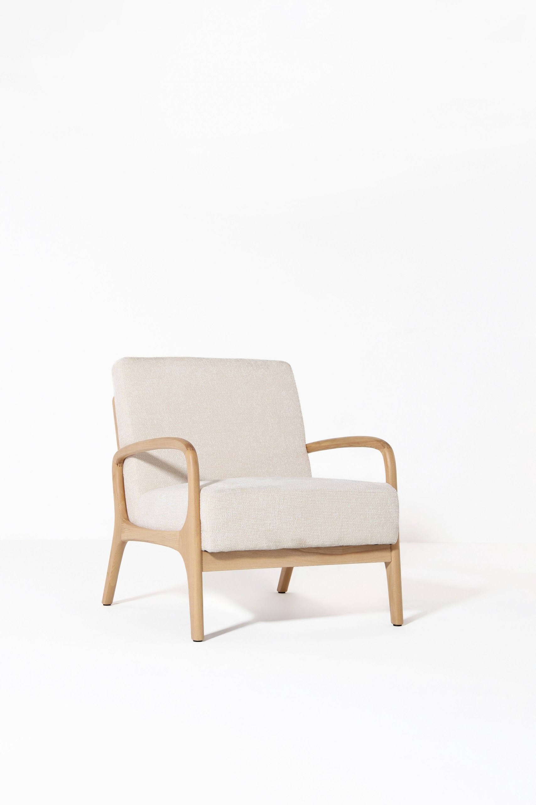 Linden Wooden Lounge Chair - Image 6