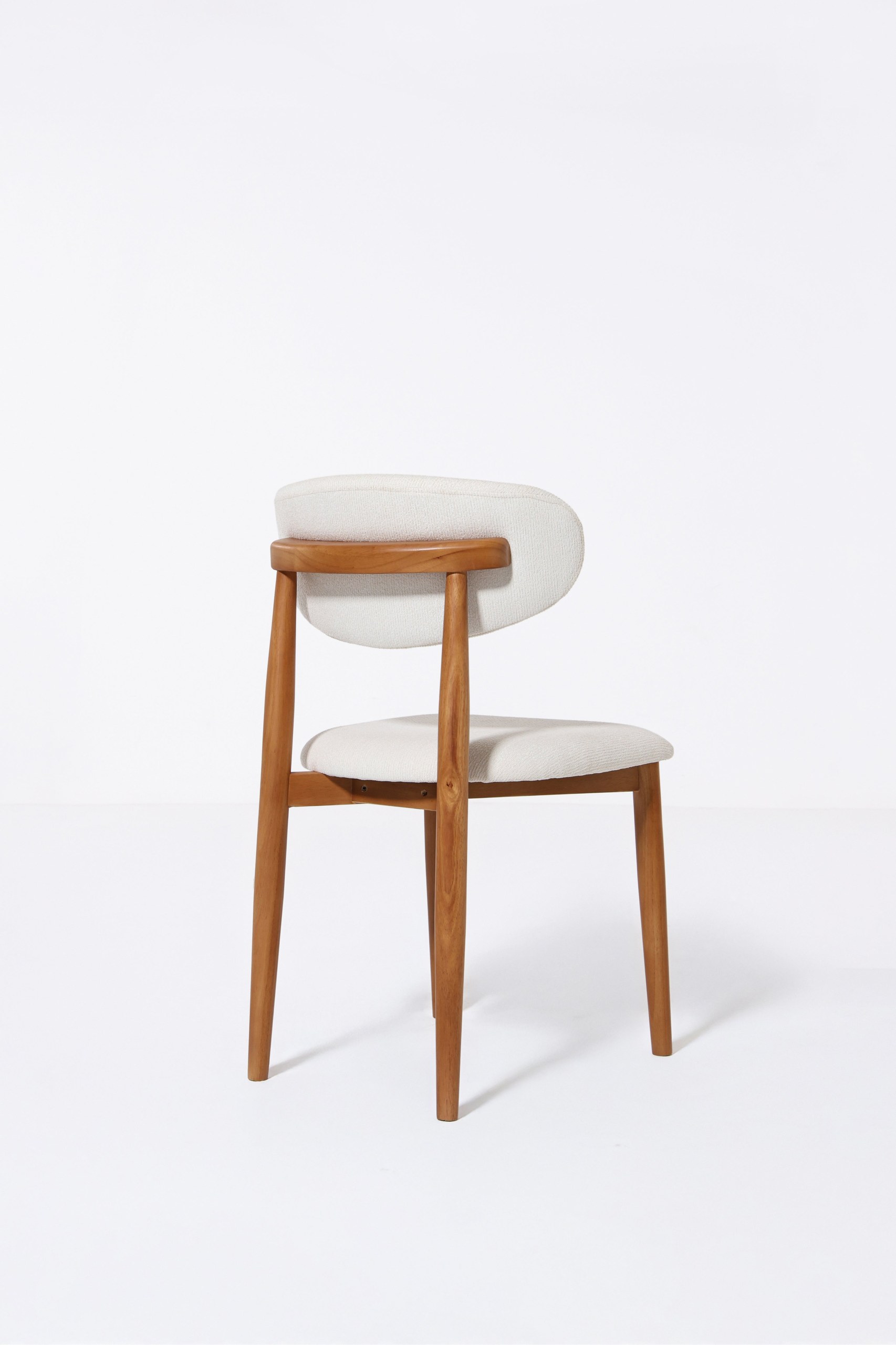 Alto Off White Lightwood Dining Chair - Image 2