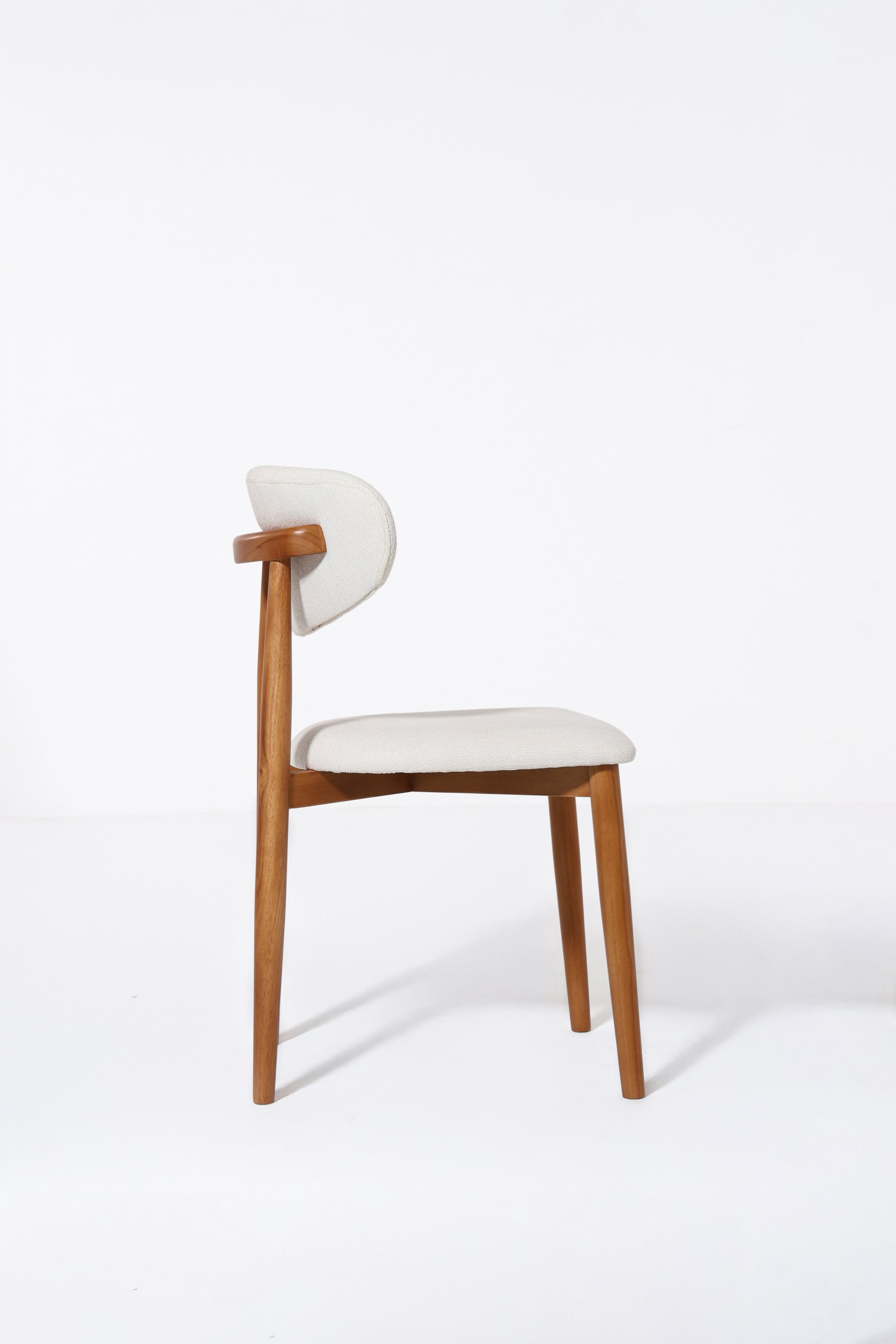 Alto Off White Lightwood Dining Chair - Image 5