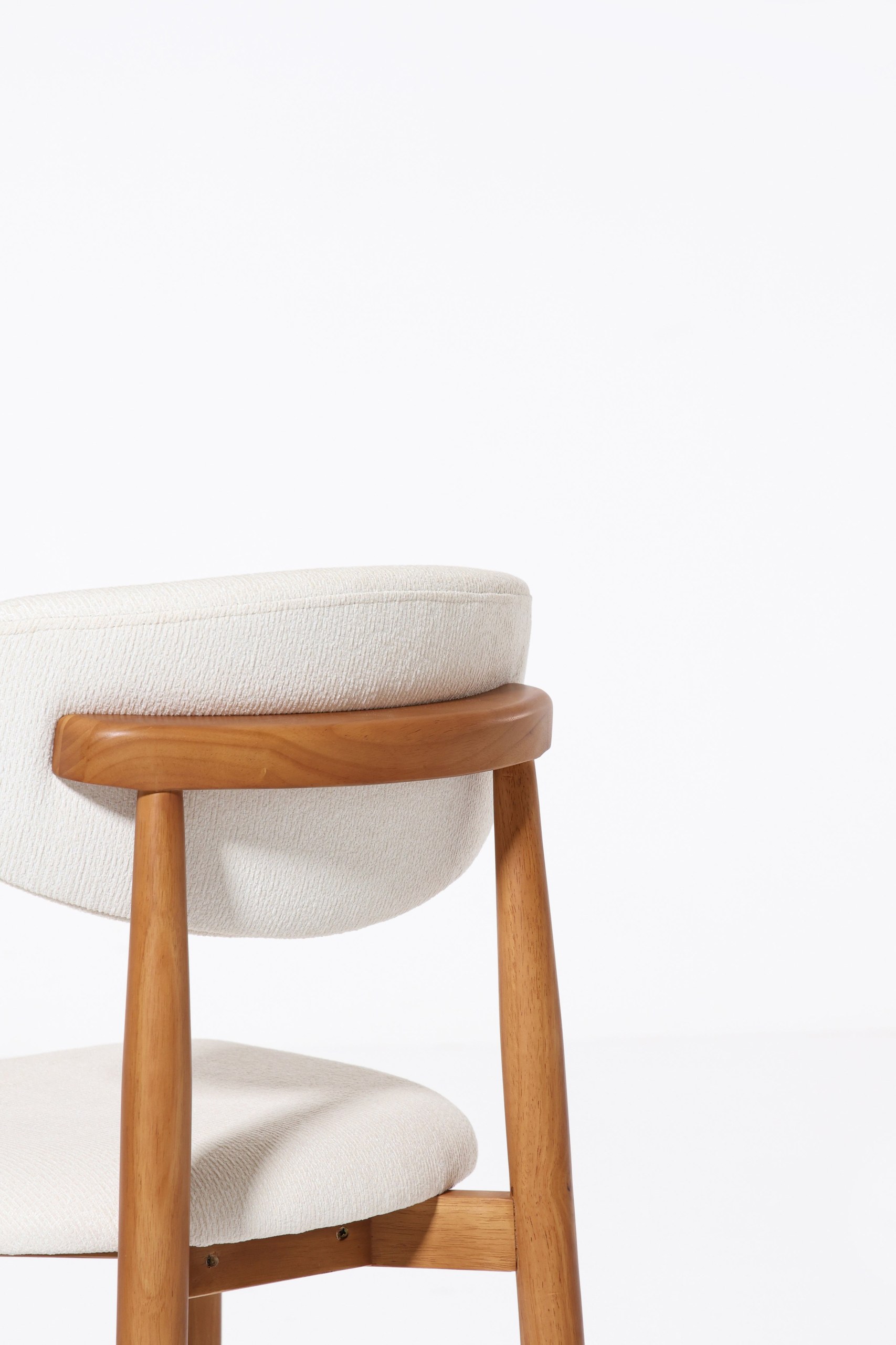 Alto Off White Lightwood Dining Chair - Image 8