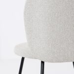 Tivra Ash Grey Dining Chair