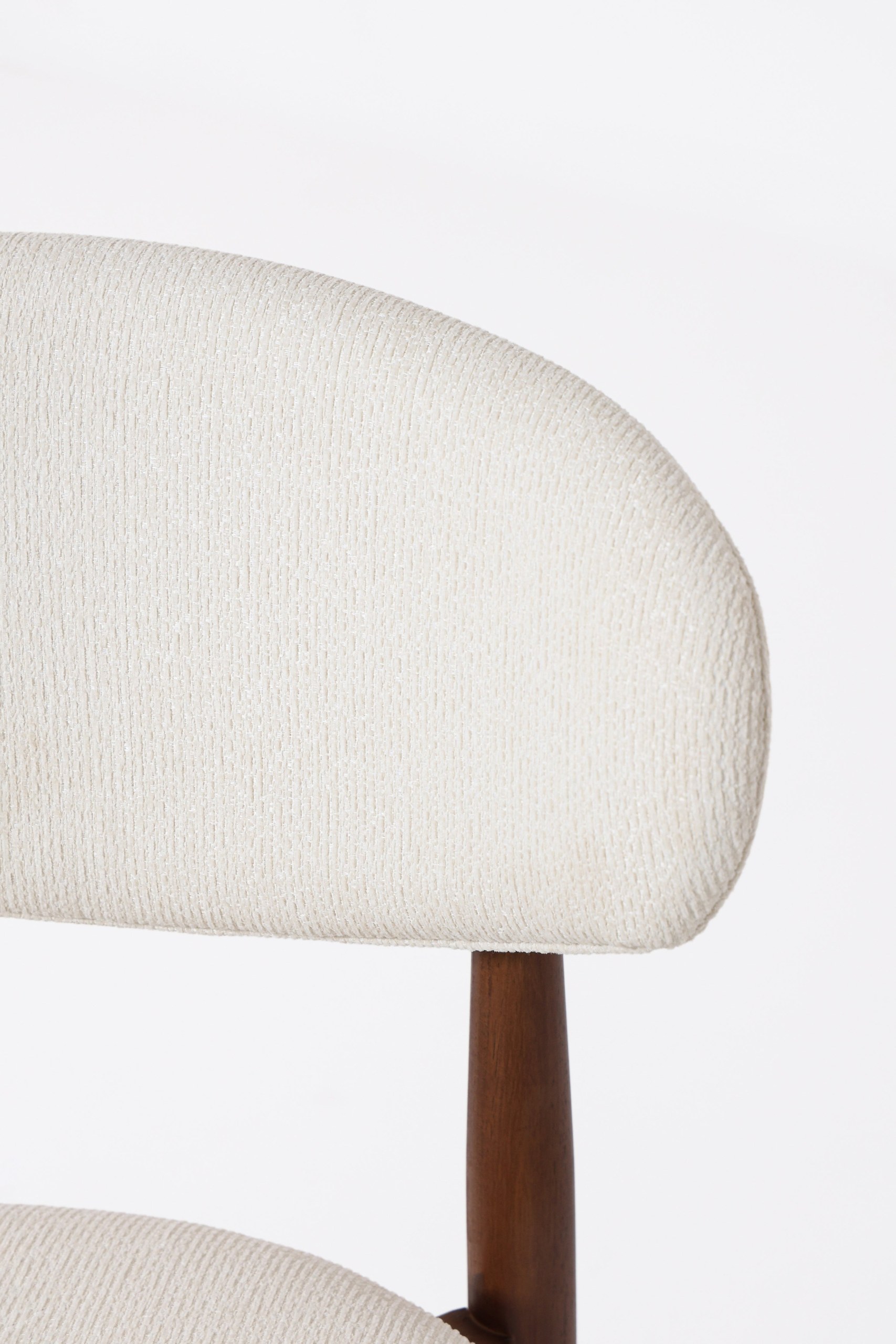 Alto Off White Darkwood Bar Stool - Image 3