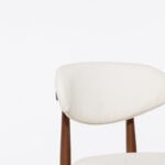 Alto Off White Darkwood Bar Stool