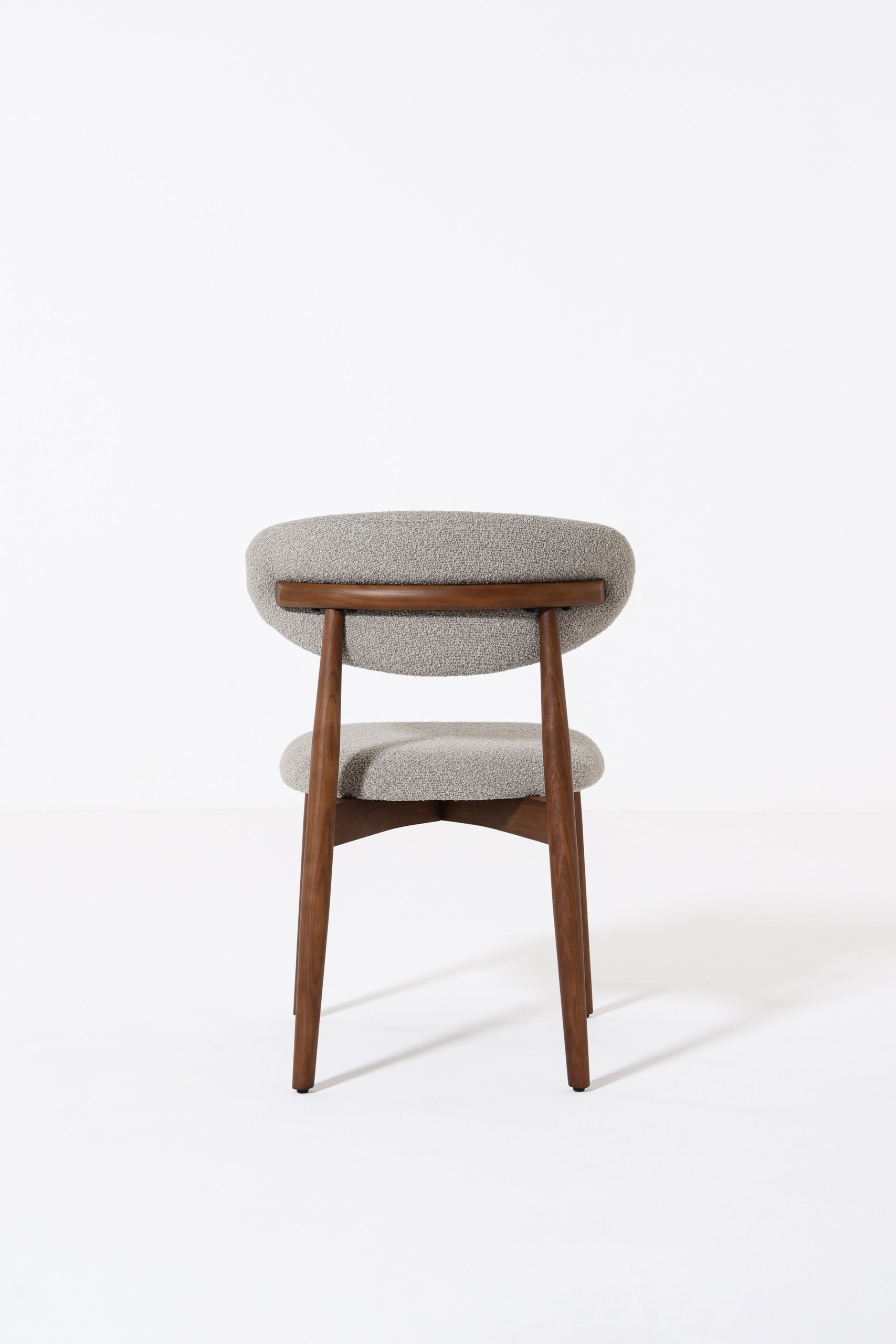 Alto Greige Wooden Dining Chair - Image 7