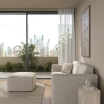 Aysun Café Veil Modular Sofa with Ottoman