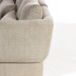 Briella Creamstone Glow 3 Seater Sofa With Chaise