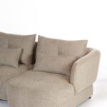 Briella Creamstone Glow 3 Seater Sofa With Chaise