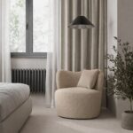 Bronte Soft Sand Swivel Sofa Chair