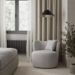 Bronte Grey Swivel Sofa Chair