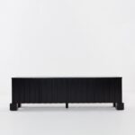 Nolan Black Wooden TV Unit