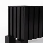 Nolan Black Wooden TV Unit