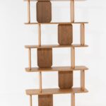 Lunova Natural Wooden Bookcase
