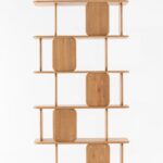 Lunova Natural Wooden Bookcase