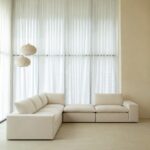 Orvella Light Beige Modular 4 Seater Sofa with Corner Module