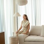 Orvella Light Beige Modular 4 Seater Sofa with Ottoman