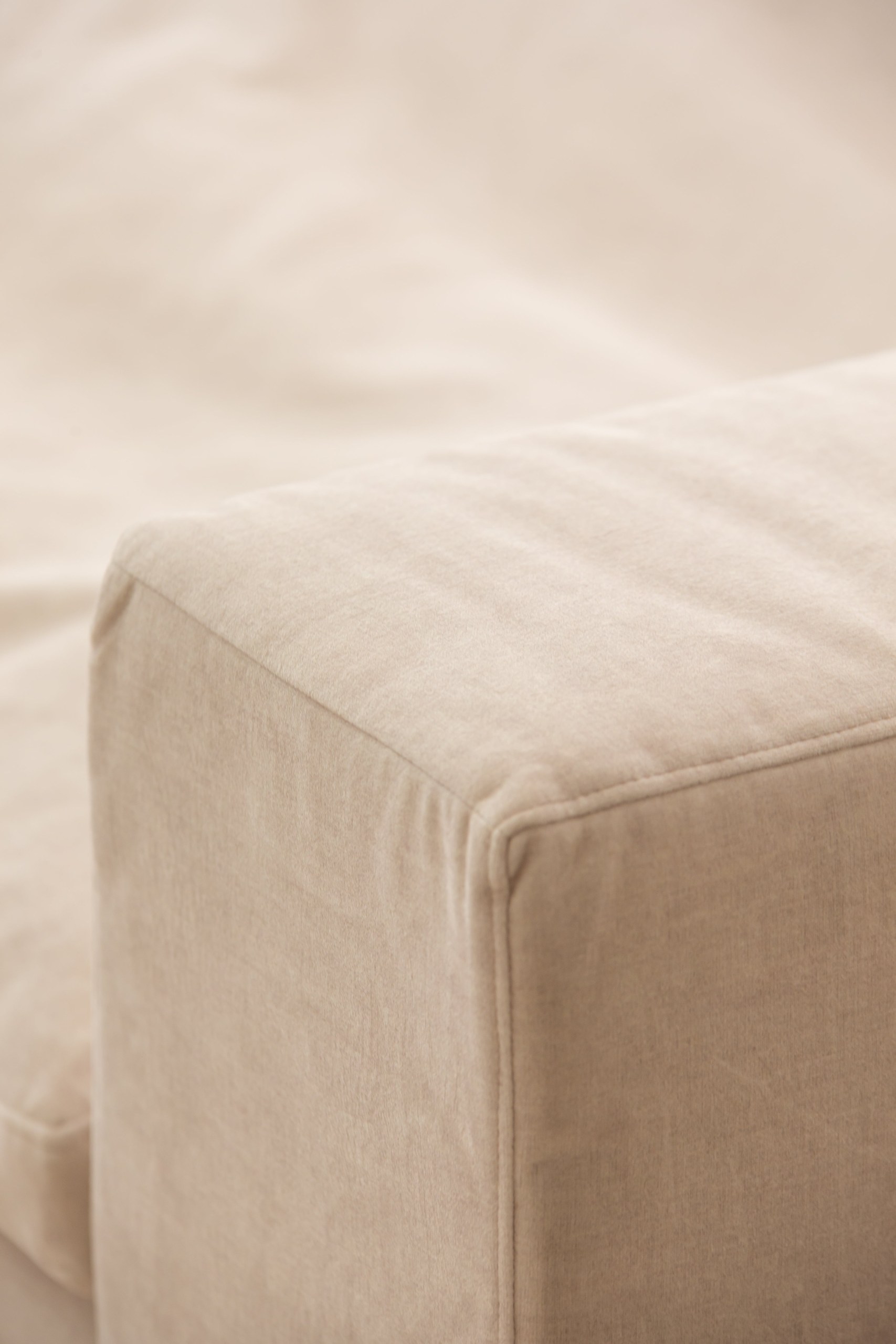 Orvella Light Beige 2 Seater Sofa - Image 2