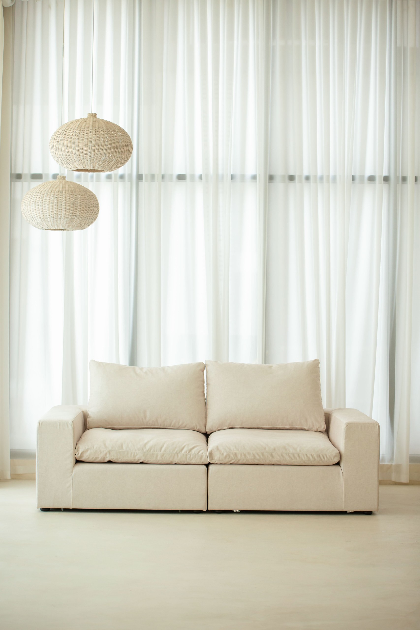 Orvella Light Beige 2 Seater Sofa