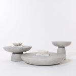 Mondo Ash Grey Concrete Coffee Table Set