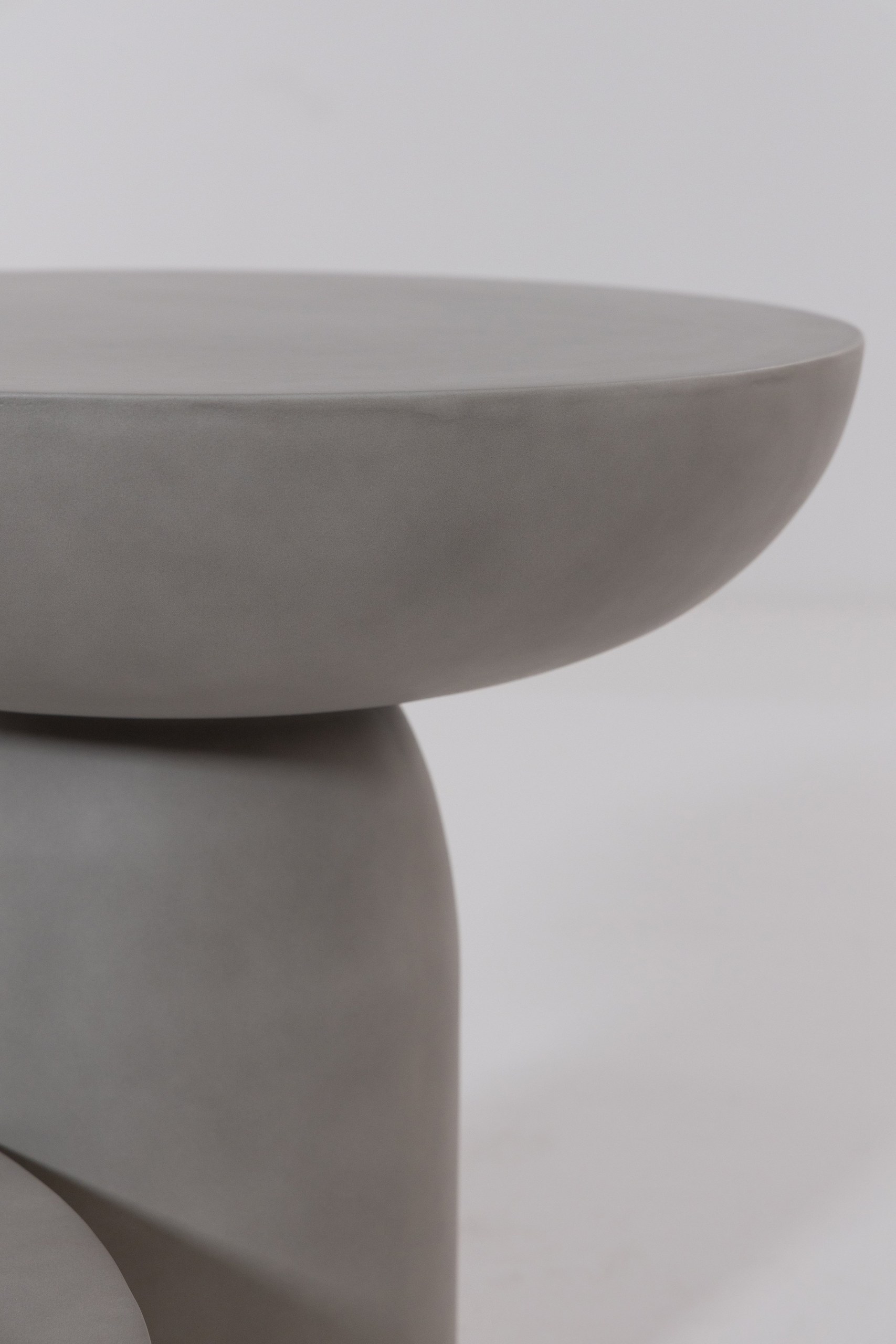 Mondo Ash Grey Concrete Coffee Table Set - Image 10