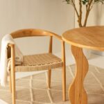 Grazia Natural Rubberwood Dining Chair